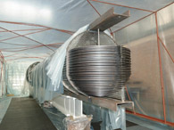 Tube bending equipment