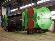Turbine steam condensers